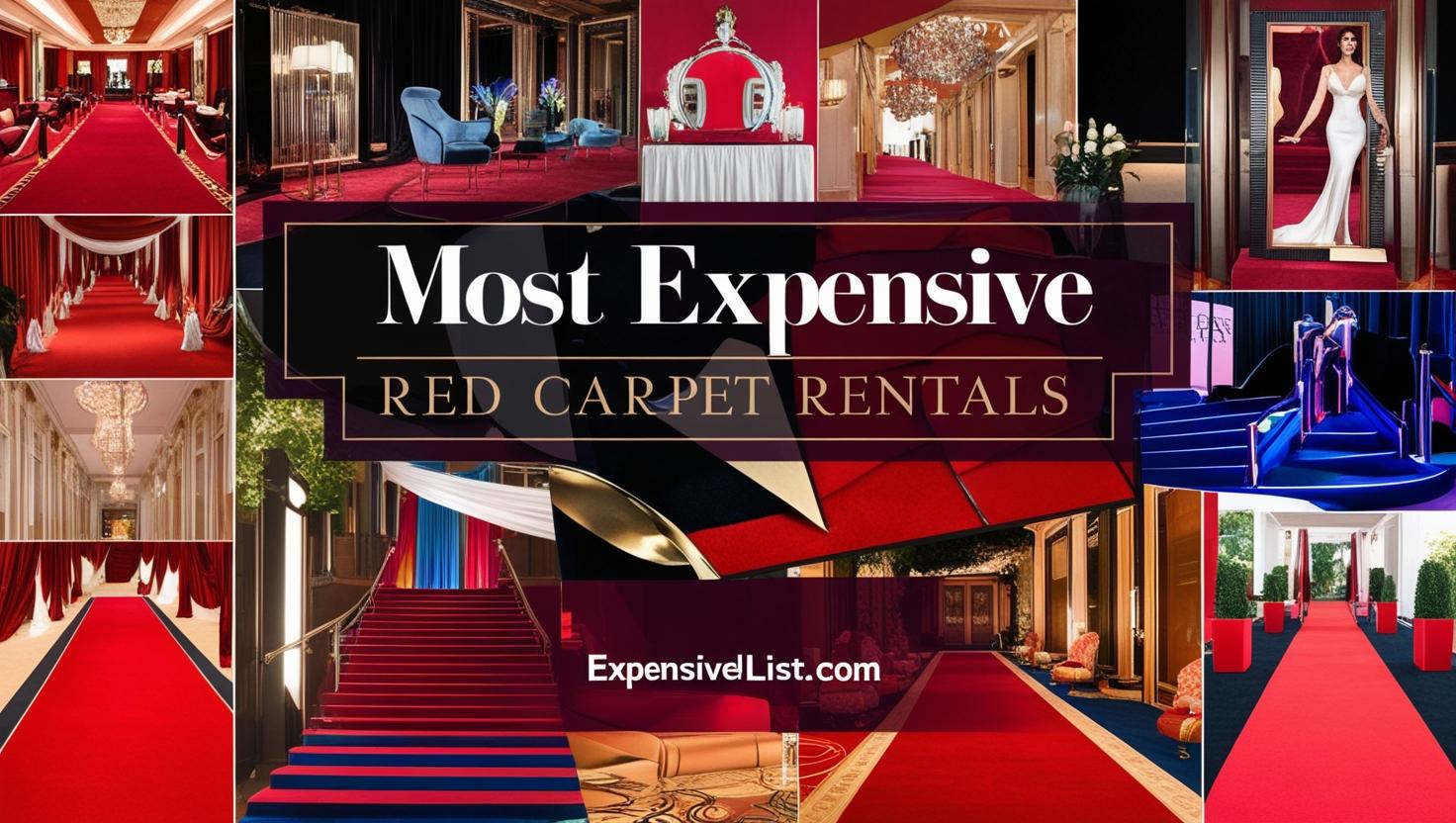 Most Expensive Red Carpet Rentals: Why Celebs Pay $500K to Borrow a Dress