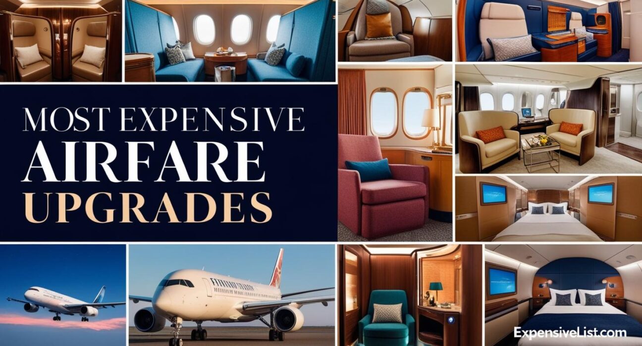 Most Expensive Airfare Upgrades