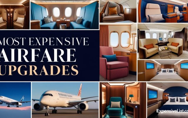 Most Expensive Airfare Upgrades