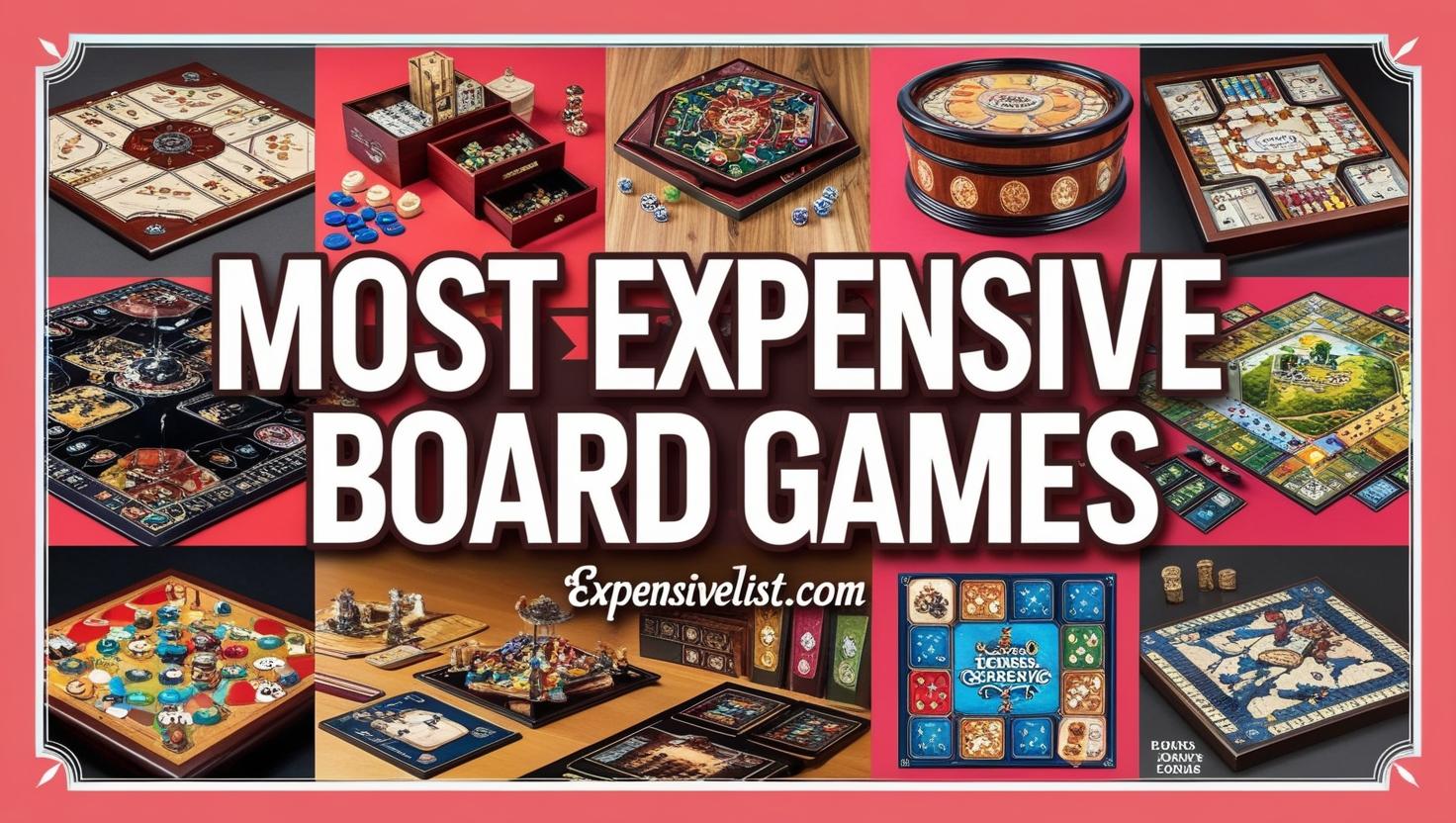 Most Expensive Board Games
