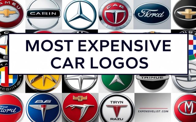 Most Expensive Car Logos