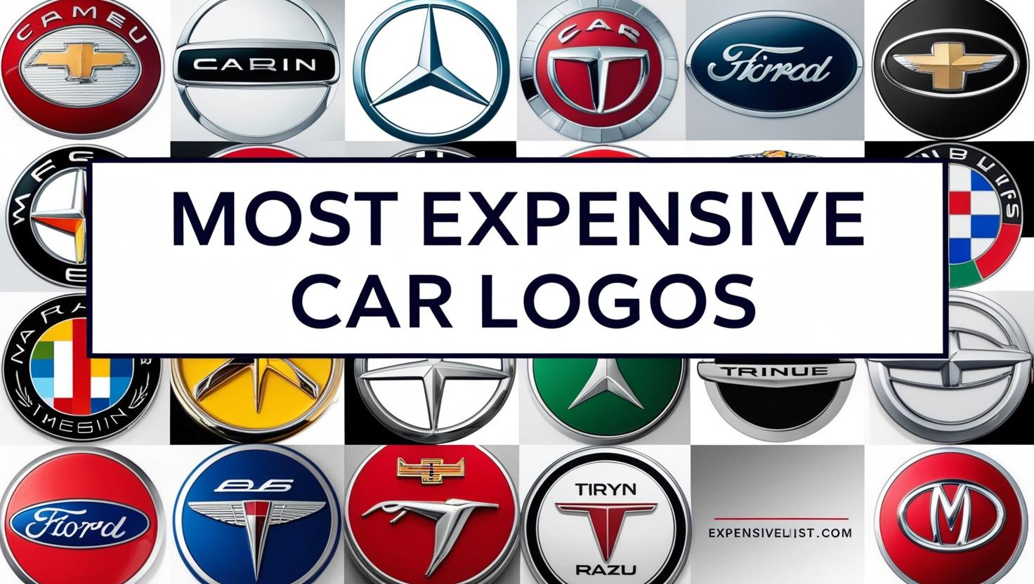 Most Expensive Car Logos