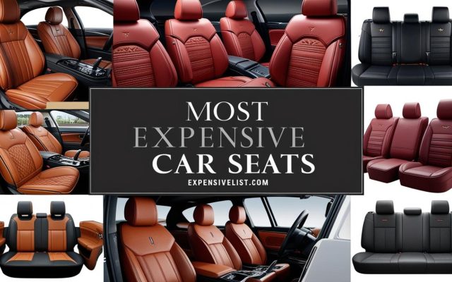 Most Expensive Car Seats