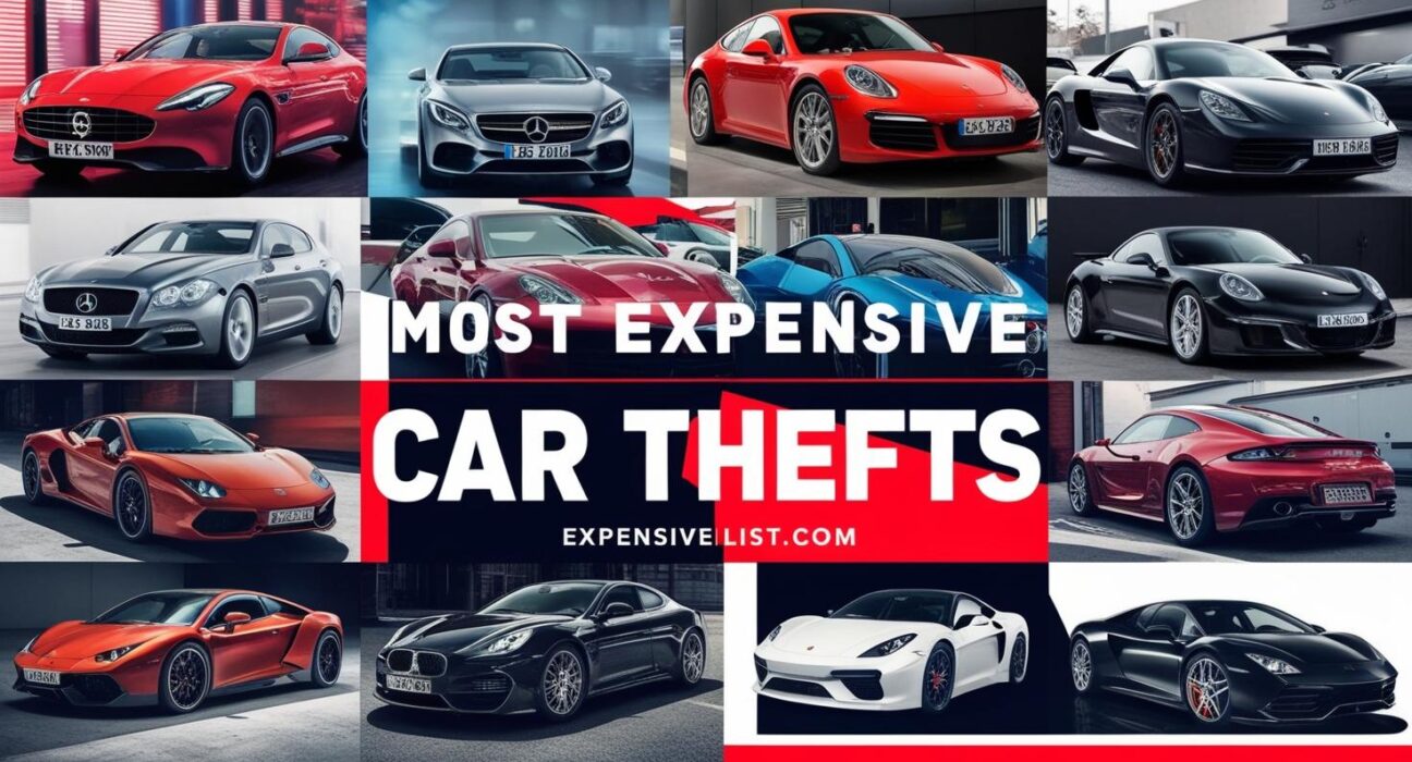 Most Expensive Car Thefts