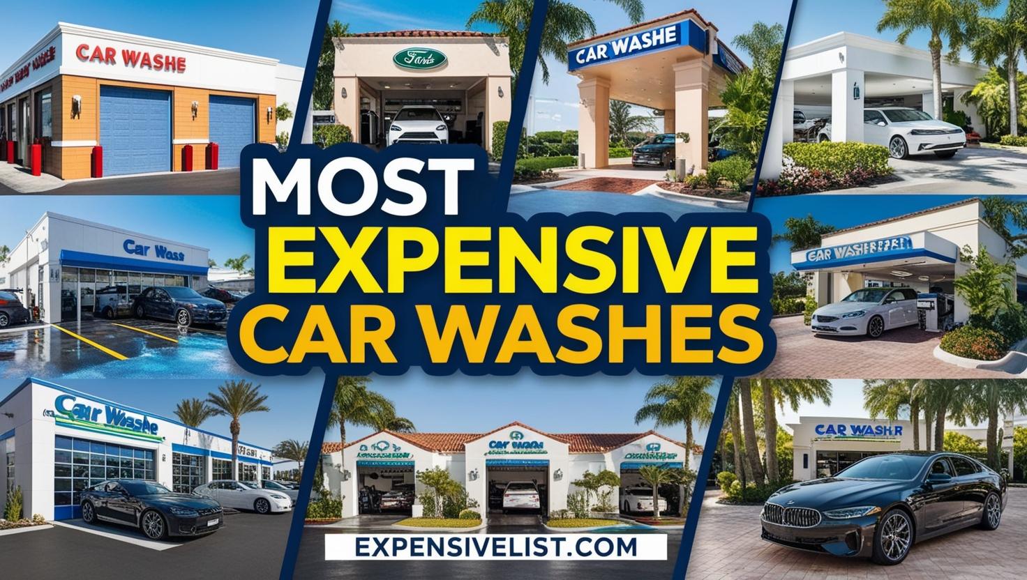 Most Expensive Car Washes