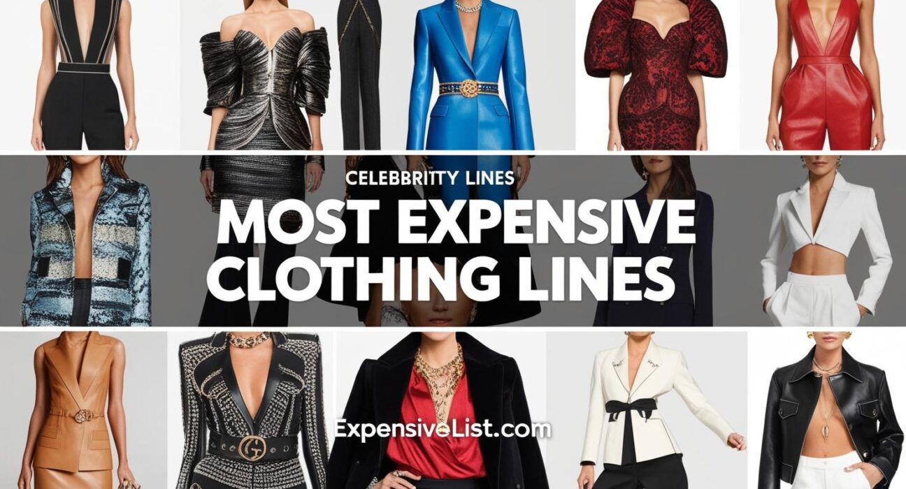 Most Expensive Celebrity Clothing Lines