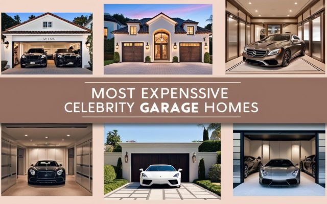 Most Expensive Celebrity Garage Homes
