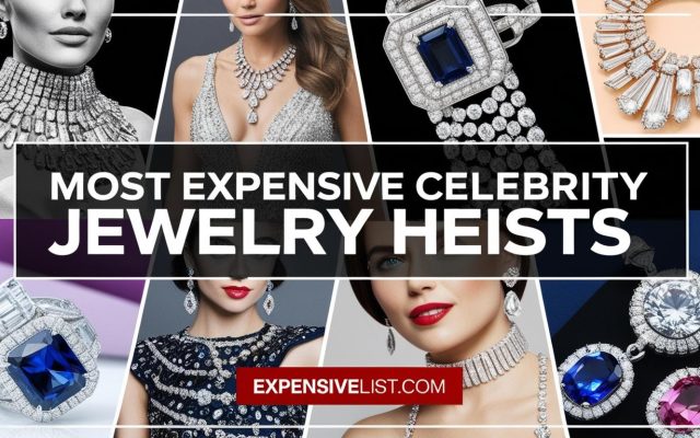 Most Expensive Celebrity Jewelry Heists