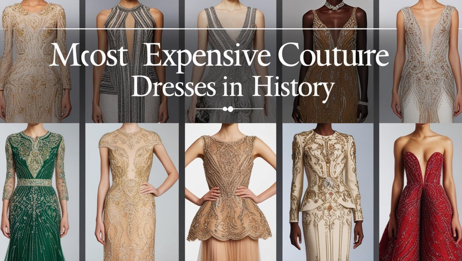 Most Expensive Couture Dresses in History
