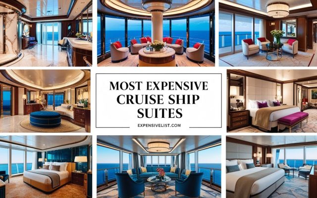 Most Expensive Cruise Ship Suites