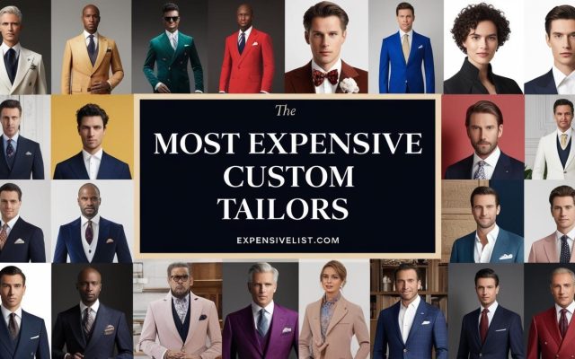 Most Expensive Custom Tailors