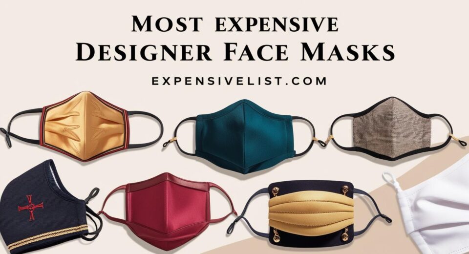 Most Expensive Designer Face Masks