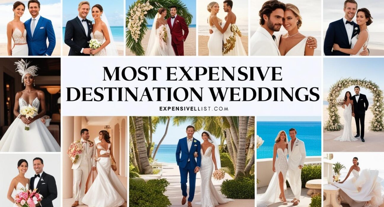Most Expensive Destination Weddings