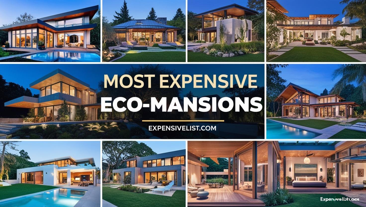 Most Expensive Eco Mansions