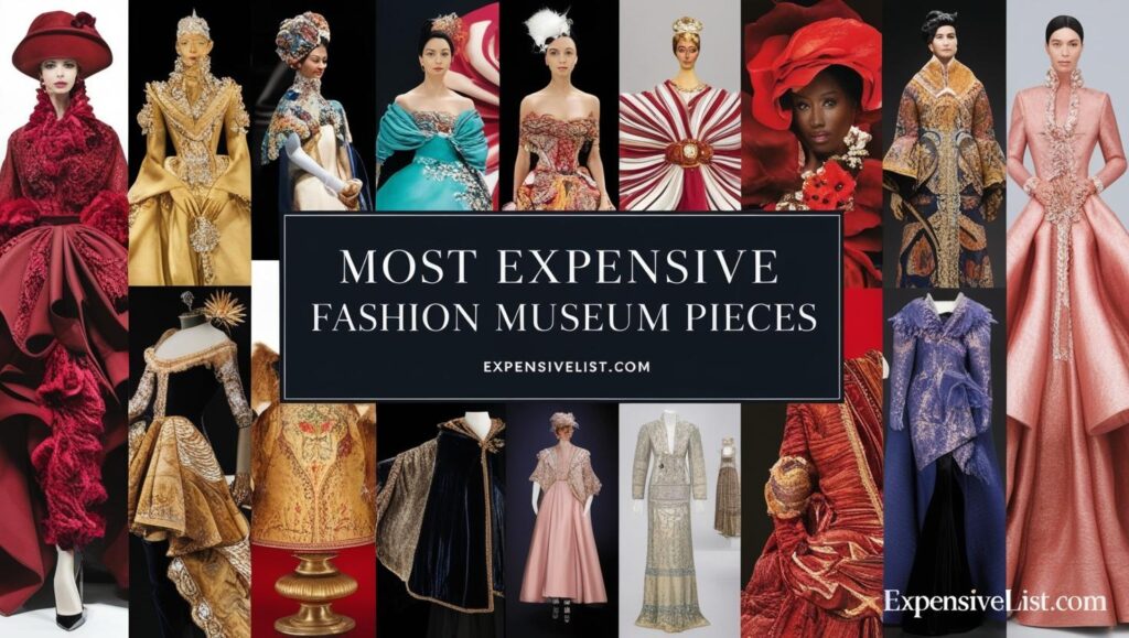 Most Expensive Fashion Museum Pieces