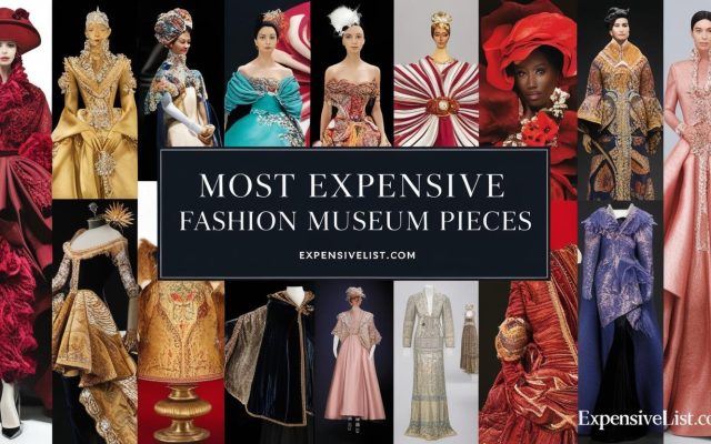 Most Expensive Fashion Museum Pieces
