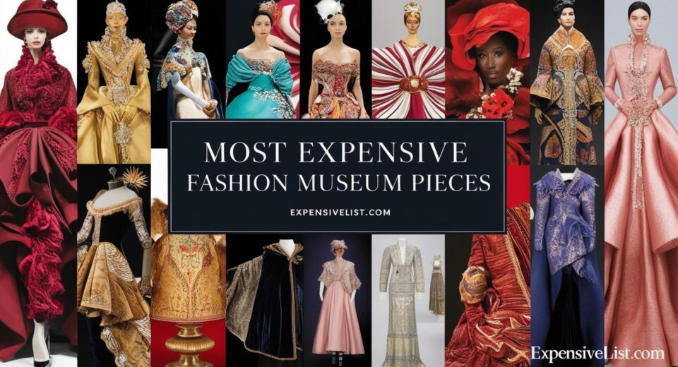 Most Expensive Fashion Museum Pieces