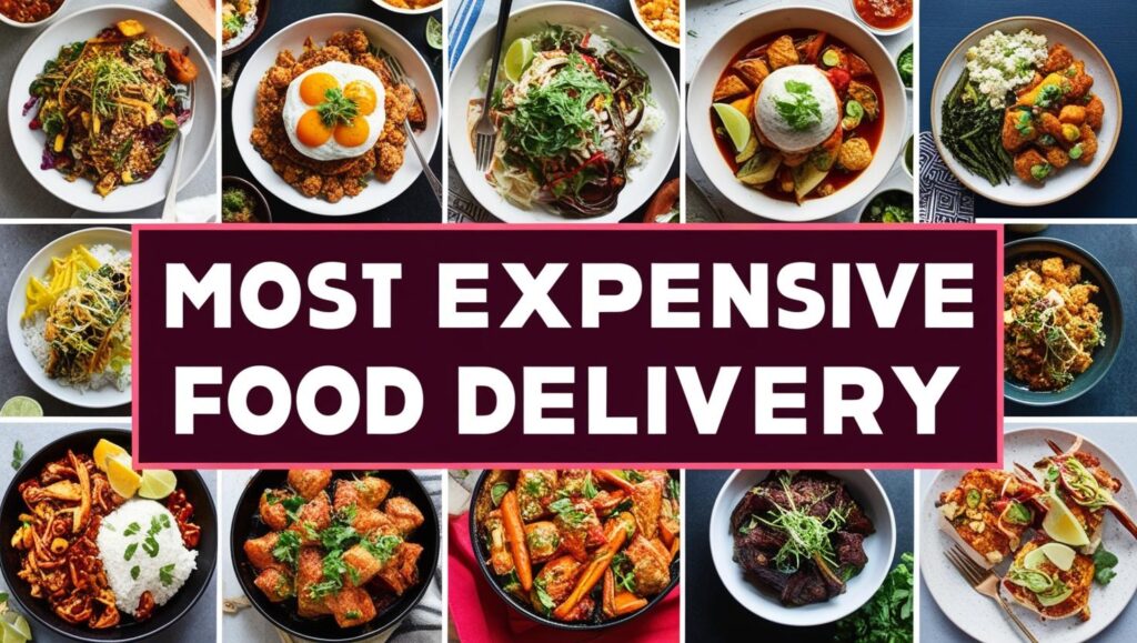 Most Expensive Food Delivery