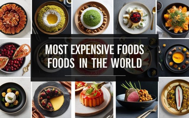 Most Expensive Foods in the World