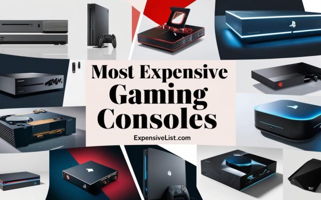 Most Expensive Gaming Consoles