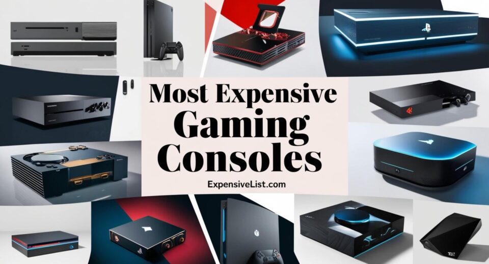 Most Expensive Gaming Consoles