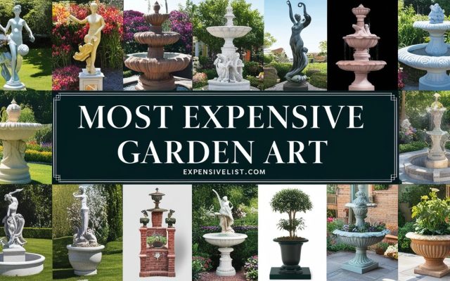 Most Expensive Garden Art