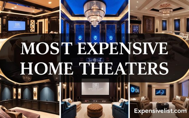 Most Expensive Home Theaters