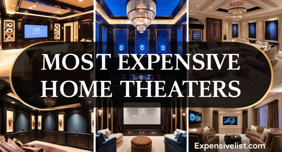 Most Expensive Home Theaters