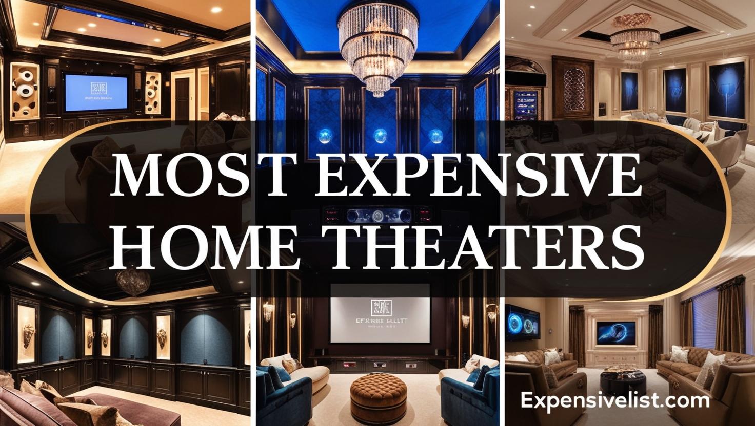 Most Expensive Home Theaters