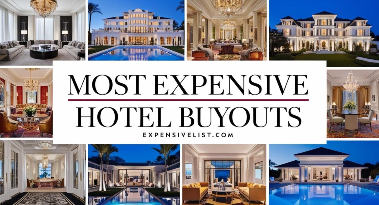 Most Expensive Hotel Buyouts