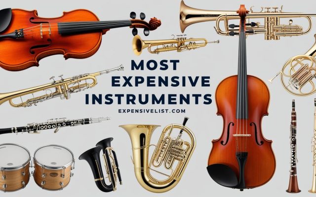 Most Expensive Instruments