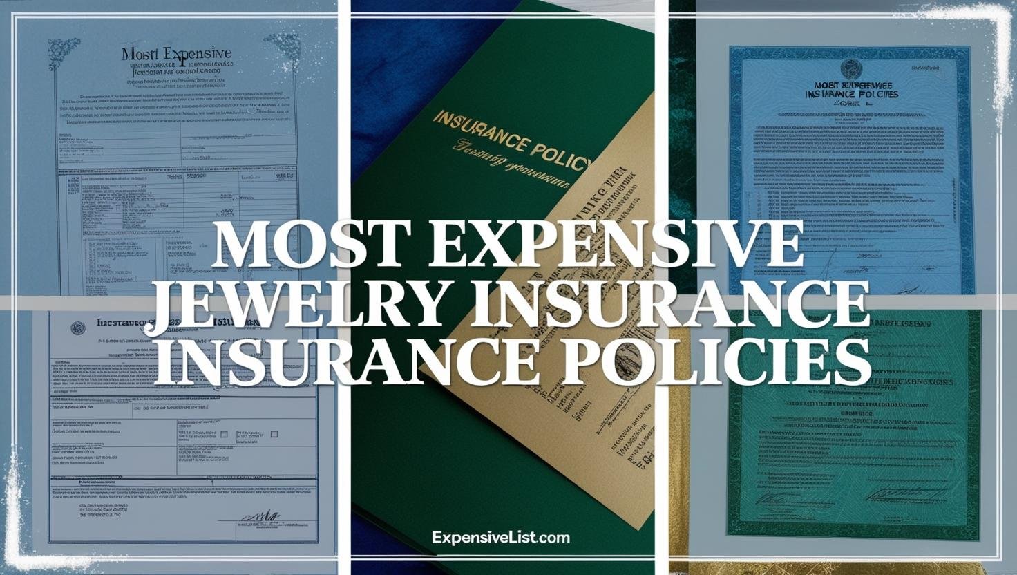 Most Expensive Jewelry Insurance Policies