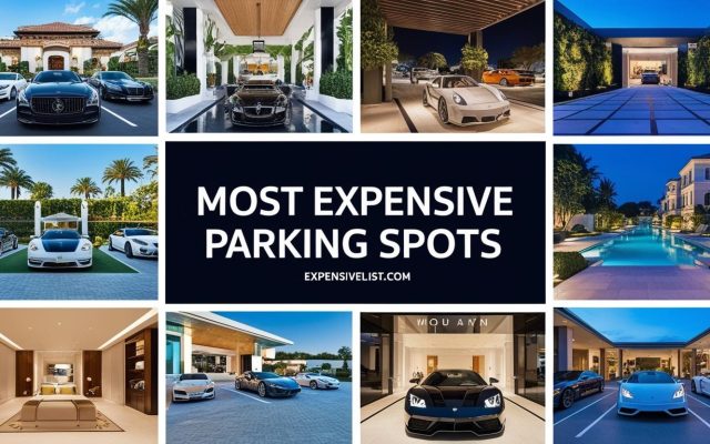 Most Expensive Parking Spots
