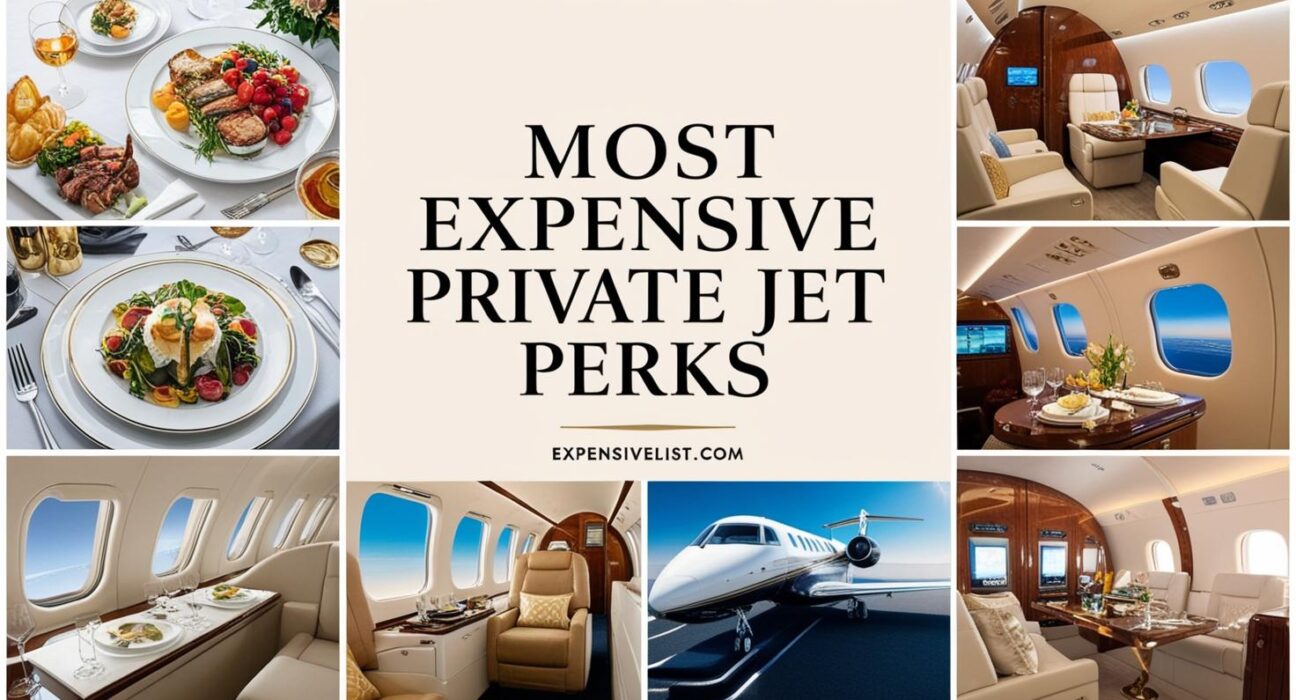 Most Expensive Private Jet Perks