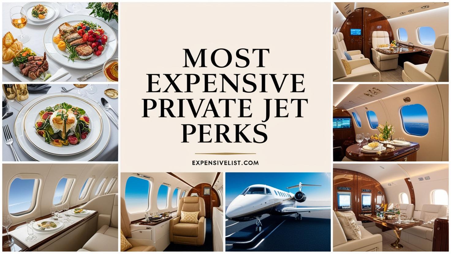Most Expensive Private Jet Perks