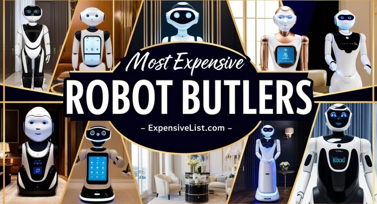 Most Expensive Robot Butlers . Branding as expensivelist.com