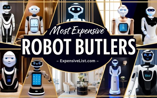 Most Expensive Robot Butlers . Branding as expensivelist.com