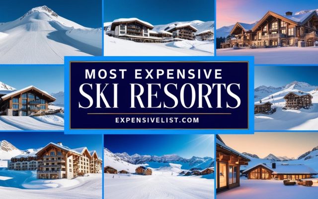 Most Expensive Ski Resorts
