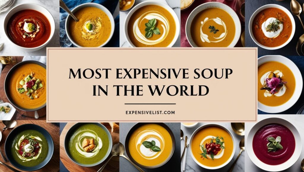 Most Expensive Soup in the World