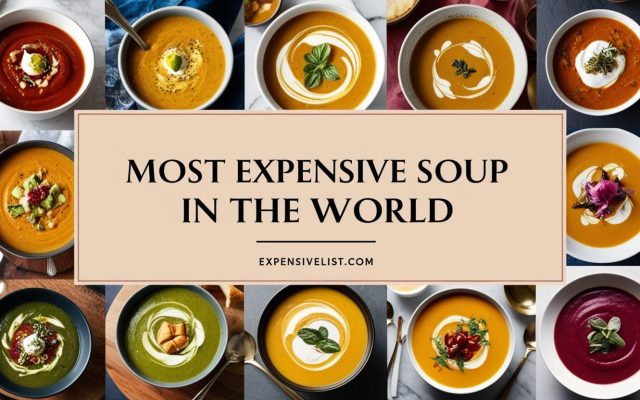 Most Expensive Soup in the World