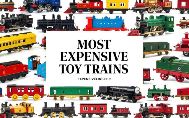 Most Expensive Toy Trains