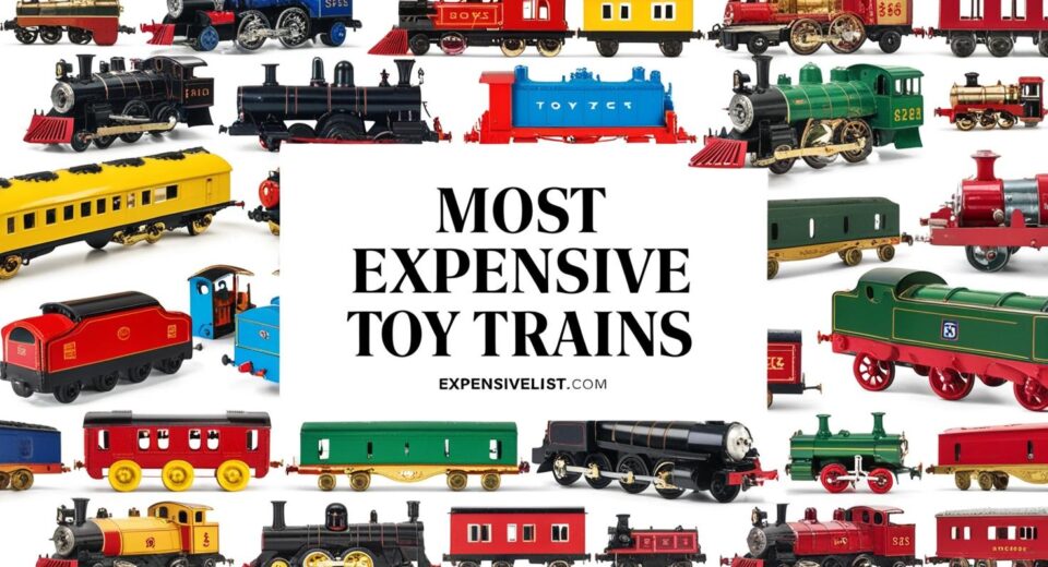 Most Expensive Toy Trains