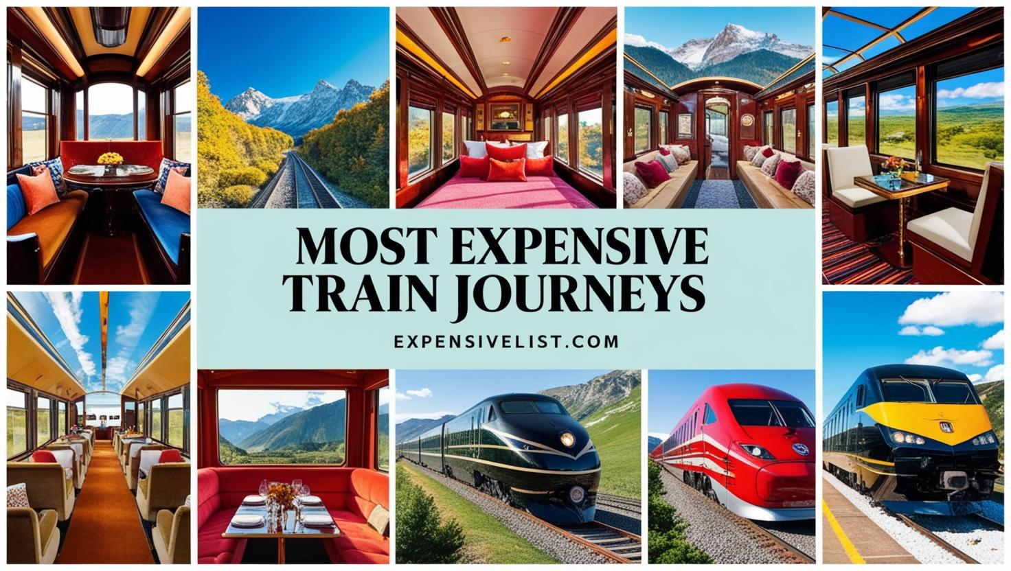 Most Expensive Train Journeys