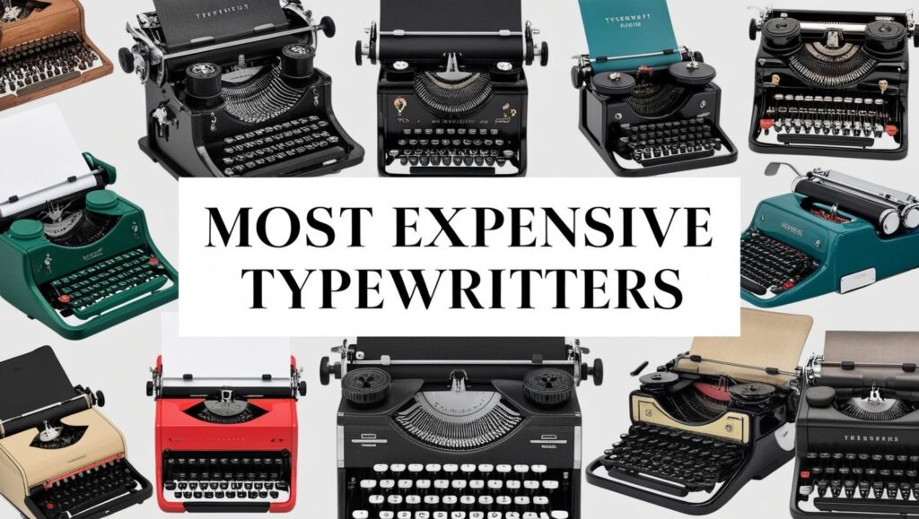 Most Expensive Typewriters