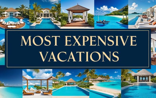 Most Expensive Vacations