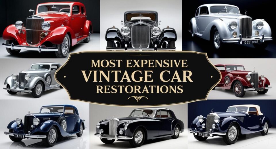 Most Expensive Vintage Car Restorations