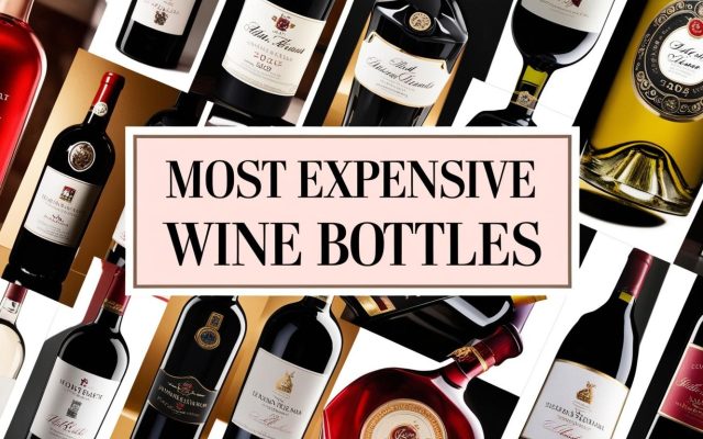 Most Expensive Wine Bottles