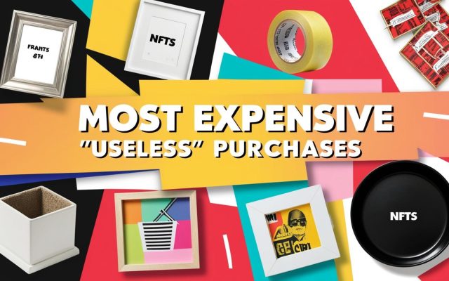Most Expensive ‘Useless Purchases