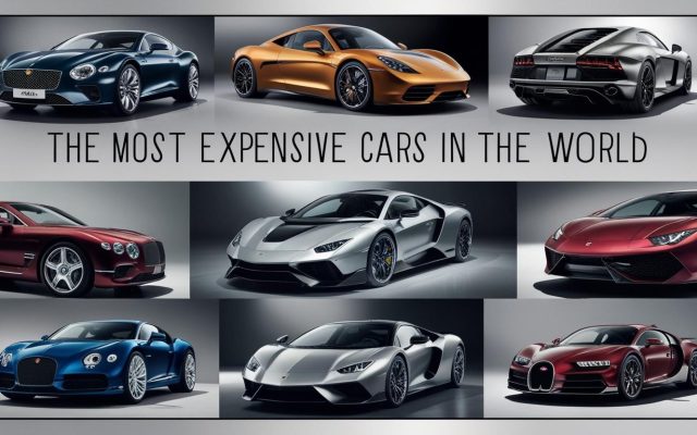 The Most Expensive Cars in the World