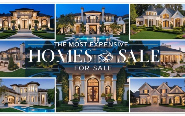 The Most Expensive Homes for Sale